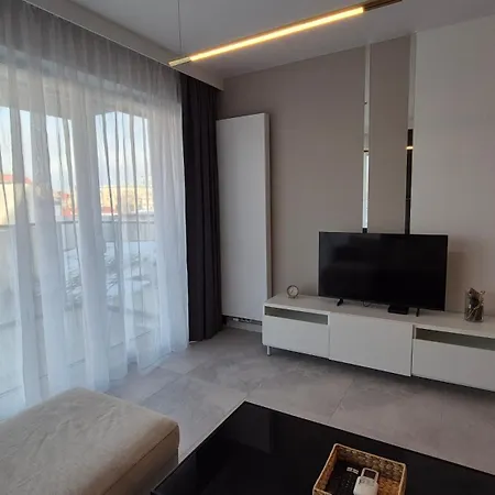 Apartament Towarowa Clock Apartment, Free Parking, Air-conditioning, Self Check-in 24h